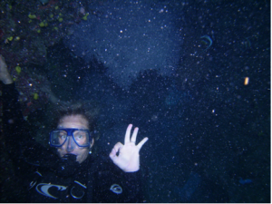 diving photo fieldwork